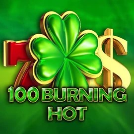 100 Burning Hot slot logo by Amusnet Interactive at Blaze Spins Casino