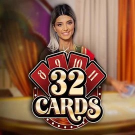 32 Cards logo – Live Casino by Ezugi at Blaze Spins Casino