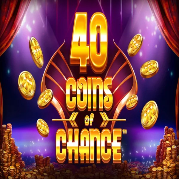 40 Coins of Chance online game logo by SYNOT Games on blazespinscasinoo.com