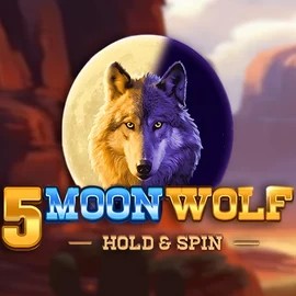 5 Moon Wolf slot icon by Apparat Gaming, available at Blaze Spins Casino