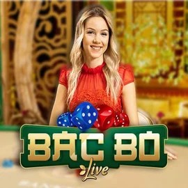 Live Casino logo of Bac Bo from Evolution at Blaze Spins Casino