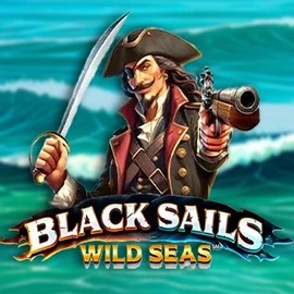Black Sails Wild Seas by Infinity Dragon Studios, showcased at blazespinscasinoo.com – game logo