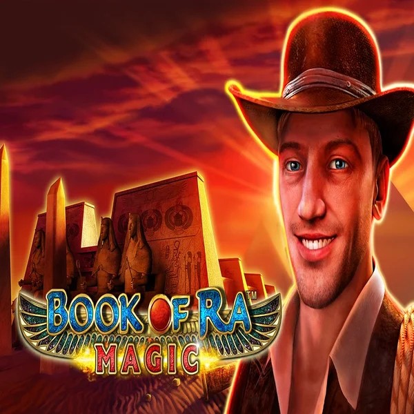 Book of Ra Magic slot icon by Greentube, available at Blaze Spins Casino