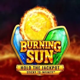 Official Slots logo: Burning Sun by Wazdan at Blaze Spins Casino