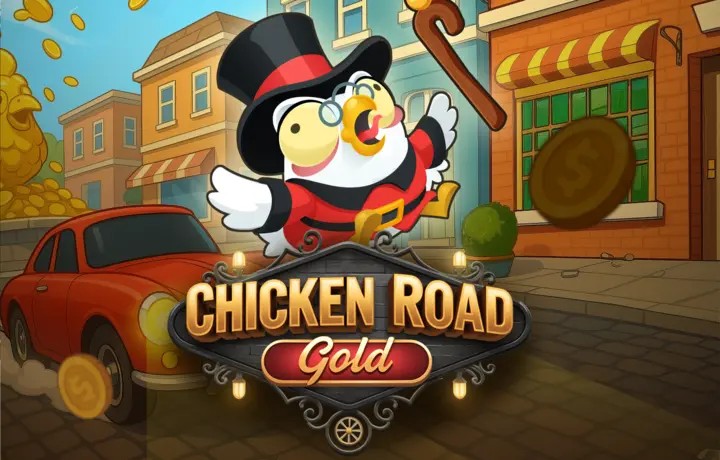 Play Chicken Road Gold slot by InOut on blazespinscasinoo.com