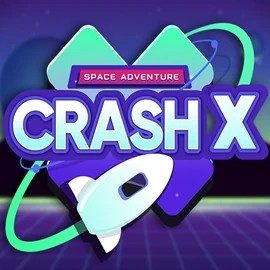 Enjoy Crash X by Turbo Games – logo hosted on blazespinscasinoo.com