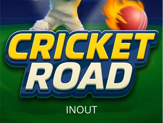 Cricket Road online game logo by InOut on blazespinscasinoo.com