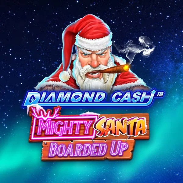 Diamond Cash Mighty Santa Boarded Up online slot from Greentube – play at blazespinscasinoo.com