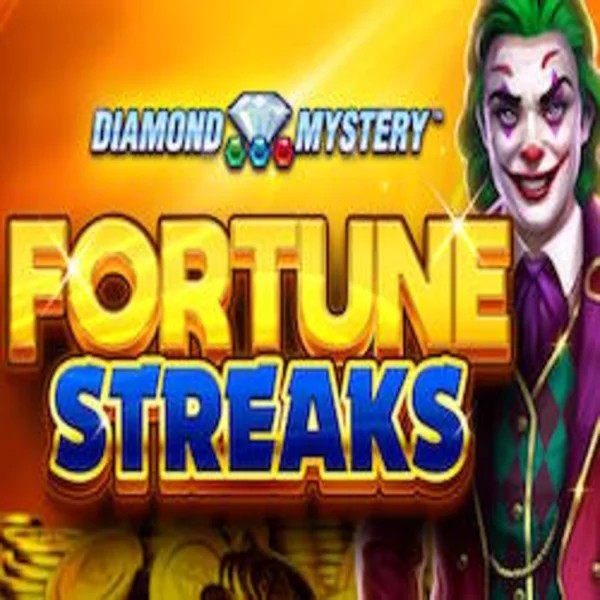 Diamond Mystery Fortune Streaks game by Greentube – logo hosted on Blaze Spins Casino
