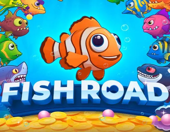 Play Fish Road slot by InOut on blazespinscasinoo.com