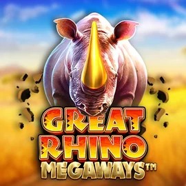 Great Rhino Megaways logo by Pragmatic Play at Blaze Spins Casino