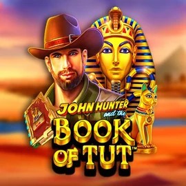 John Hunter and the Book of Tut slot logo by Pragmatic Play at Blaze Spins Casino