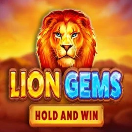 Lion Gems Hold and Win game by Playson – logo hosted on Blaze Spins Casino