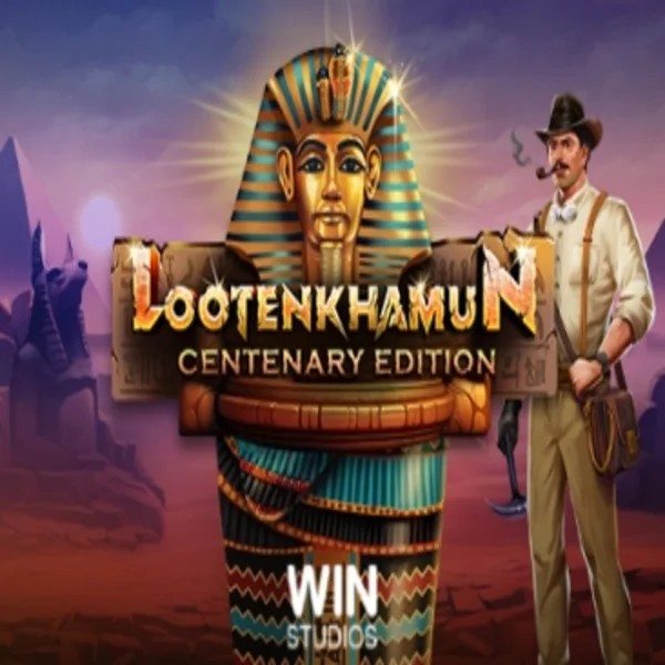 Loot'en Khamun the Dead Sea Scrolls by Win Studios, showcased at blazespinscasinoo.com – game logo