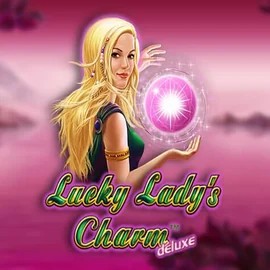 Lucky Ladys Charm Deluxe logo – Slots by Greentube at Blaze Spins Casino