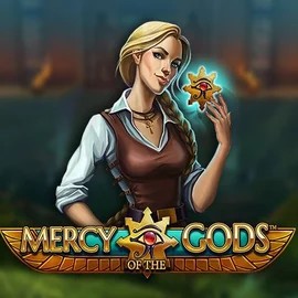 Mercy Of The Gods game by NetEnt – logo hosted on Blaze Spins Casino