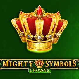 Mighty Symbols Crowns logo by Wazdan Blaze Spins Casino