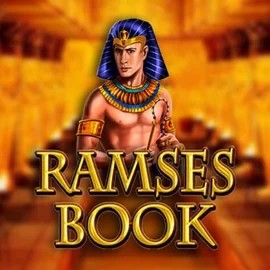 Ramses Book by Gamomat, showcased at blazespinscasinoo.com – game logo
