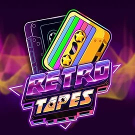Retro Tapes logo – Slots by Push Gaming at Blaze Spins Casino