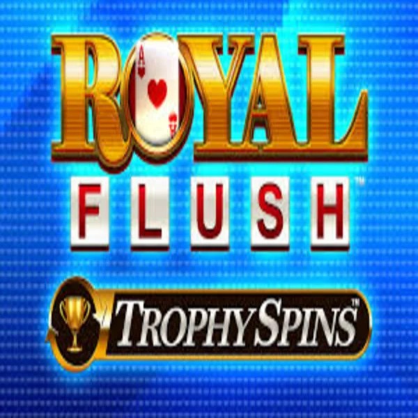 Royal Flush Trophy Spins online game logo by Greentube on blazespinscasinoo.com