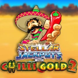 Stellar Jackpots with Chilli Gold x2 logo by Lightning Box Game at Blaze Spins Casino