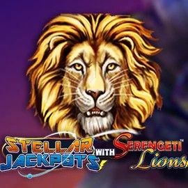 Play the Stellar Jackpots with Serengeti Lions slot by Lightning Box Game on Blaze Spins Casino