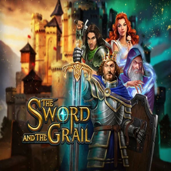 The Sword and the Grail slot icon by Play'n GO, available at Blaze Spins Casino