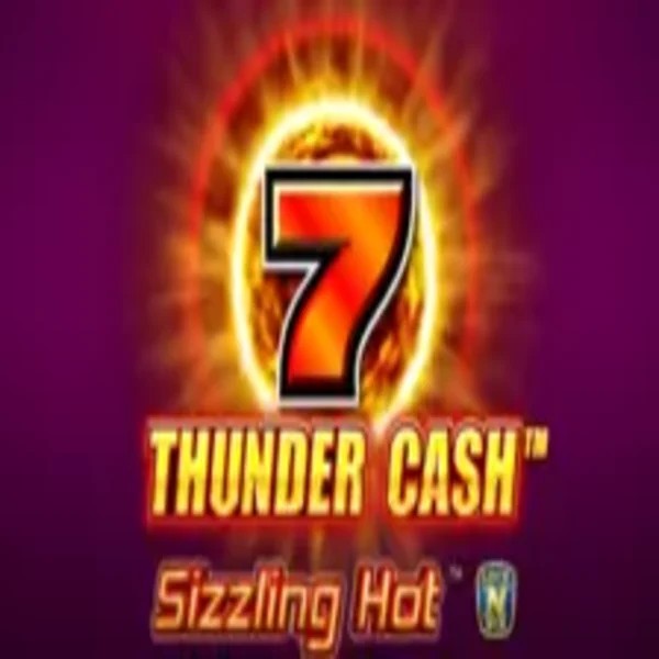 Thunder Cash Sizzling Hot logo by Novomatic at Blaze Spins Casino
