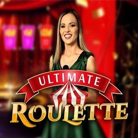 Ultimate Roulette by Ezugi, showcased at blazespinscasinoo.com – game logo