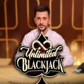 Unlimited Blackjack casino game by Ezugi – featured logo at Blaze Spins Casino