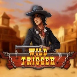 Slots logo of Wild Trigger from Play'n GO at Blaze Spins Casino